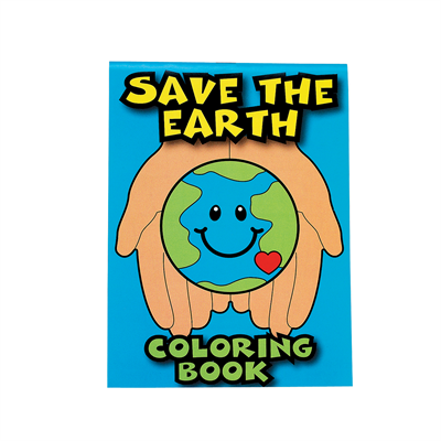 Save the Earth Coloring Books (24 books per set)