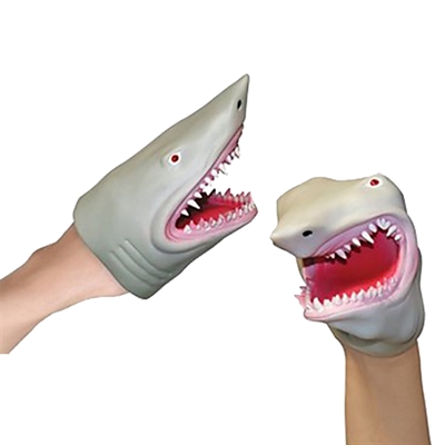 great white shark puppet