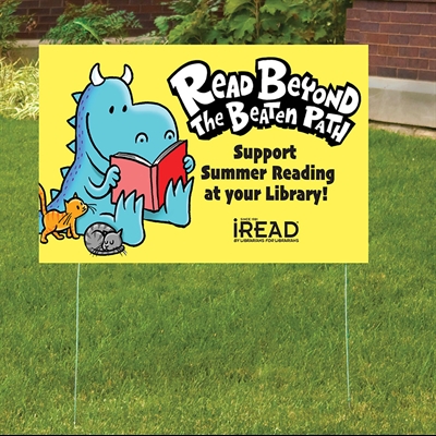 Lawn Sign - IREAD: Reading Programs